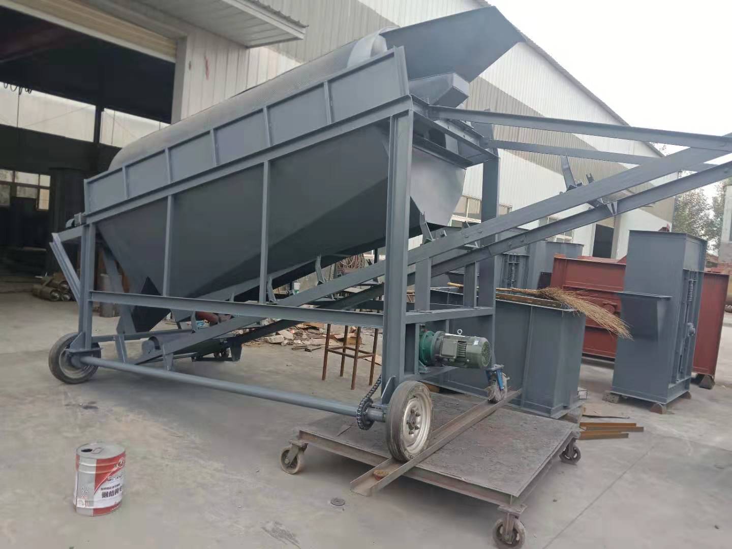 不銹鋼<a href='http://www.lssxw.com' title='滾筒篩' target='_blank'>滾筒篩</a>在槐米加工工藝中的應(yīng)用